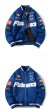 画像4: NASA joint colorful emblem jacket baseball uniform jacket blouson　ユニセッ クス男女兼用NASAナサ×カラフルエンブレムジャケットスタジアムジャンパー スタジャン ブルゾンバイカージャケット (4)