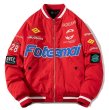 画像1: NASA joint colorful emblem jacket baseball uniform jacket blouson　ユニセッ クス男女兼用NASAナサ×カラフルエンブレムジャケットスタジアムジャンパー スタジャン ブルゾンバイカージャケット (1)