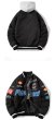 画像7: NASA joint colorful emblem jacket baseball uniform jacket blouson　ユニセッ クス男女兼用NASAナサ×カラフルエンブレムジャケットスタジアムジャンパー スタジャン ブルゾンバイカージャケット (7)