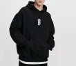 画像6: Arc basic font logo printing  hoodie sweater  ユニセックス 男女兼用 ロゴ プリントフーディスウェットパーカー (6)