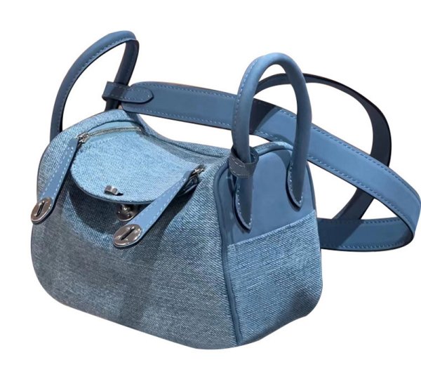 画像1: recommends retro wild one-shoulder denim Shoulder tote underarm  Bag　デニムトートショルダーアンダーアームバッグ (1)