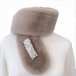 画像4: pearl plush neck imitation rabbit fur shawl muffler Scarves　パール付きフェイクファーラビットモコモコマフラー スカーフ (4)