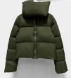 画像12: down snap collar down  jacket coat   ダウン厚いスナップ襟 ジャケット コート (12)