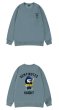 画像5: back dog print sweater pullover　ユニセックス 男女兼用バックドッグプリントプルオーバ トレーナー (5)
