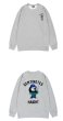 画像4: back dog print sweater pullover　ユニセックス 男女兼用バックドッグプリントプルオーバ トレーナー (4)
