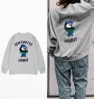 画像6: back dog print sweater pullover　ユニセックス 男女兼用バックドッグプリントプルオーバ トレーナー (6)