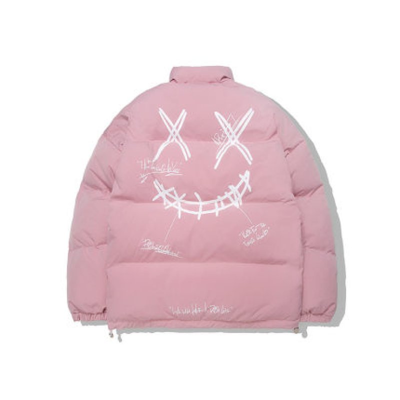 画像6: 22 kaws embroidery pilot jacketembroidery oversize baseball uniform Down jacket BASEBALL JACKET  blouson windbreaker ユニセックス 男女兼用カウズ刺繍 ダウン 中綿入りジャケット パイロットジャケットスタジアムジャンパー スタジャン MA-1 ボンバー ジャケット ブルゾン (6)