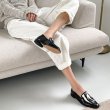 画像4: harako flat loafer flat pumps　パテントレザーハラコフラットパンプス (4)