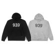 画像3: Unisex 939 logo Sweat Hoodie 男女兼用 ユニセックス 939ロゴ スウェット フーディー パーカー (3)