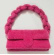 画像9: plush woven wrist shoulder underarm bag tote shoulder bag　ファーアンダーアームトートショルダーバッグ (9)