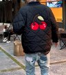 画像5: BCBW "Cherry cotton-paddedjacket baseball uniform jacket blouson　ユニセッ クス男女兼用チェリー刺繍キルティングジャケットスタジアムジャンパー スタジャン ブルゾン (5)