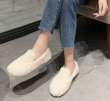 画像6: heightened lamb wool flat pumps　ラムウールモコモコフラットパンプス (6)