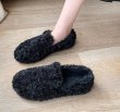 画像5: heightened lamb wool flat pumps　ラムウールモコモコフラットパンプス (5)