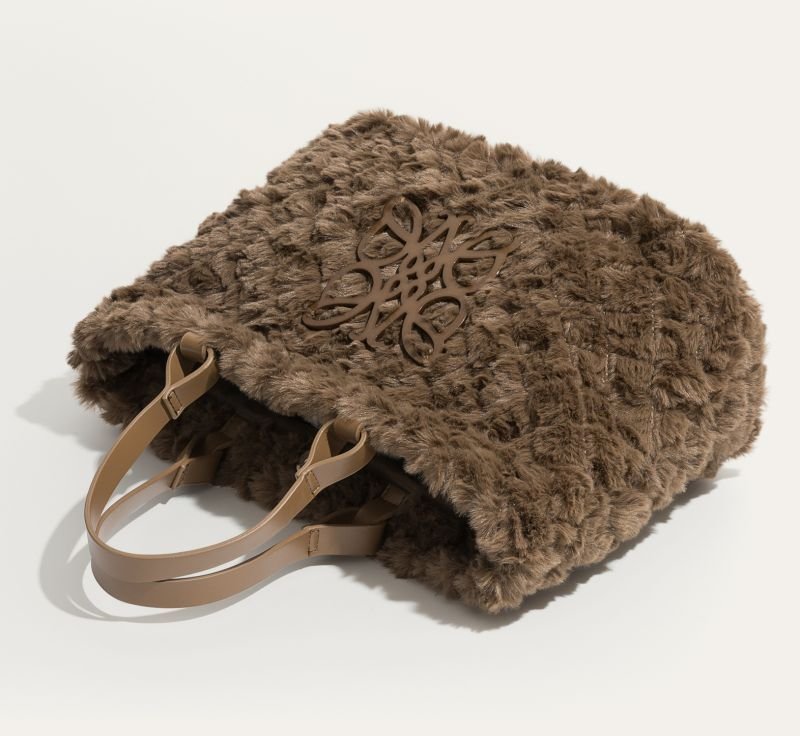 画像3: fur tote bag tote  bag　ファートートバッグ (3)