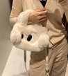 画像7: eyeball fur tote shoulder bag　アイボール目玉ファートートショルダーバッグ (7)