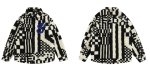 画像5: Striped Lamb Plush Shirt JacketJumper jacket baseball uniform jacket blouson　ユニセッ クス男女兼用ストライプ ラム プラッシュ シャツ ジャケットスタジアムジャンパー スタジャン ブルゾンジャケット (5)