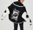 画像9: playing card embroideryJumper jacket baseball uniform jacket blouson　ユニセッ クス男女兼用トランプ カード刺繍ジャケットスタジアムジャンパー スタジャン ブルゾンジャケット (9)