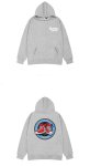 画像4: sneaker print hoodie sweater  ユニセックス 男女兼用スニーカープリント フーディスウェットパーカー (4)