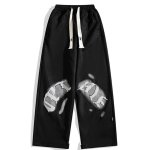 画像2: Handwritten style logo print Sweat pants  男女兼用 ユニセックス 手書きスタイルロゴ スウェット パンツ (2)