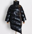 画像2: Twoskinyle-Women's Patchwork Irregular down long coat Jacket　イレギュラーリボンダウンロングコート ジャケット (2)