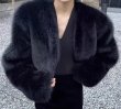 画像10: short length fur jacket coat bolero  ショート丈ファージャケットコートボレロ (10)