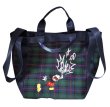 画像12: Check x Mickey Mouse donald duck Tote Shoulder Eco Bag　チェック柄×ミッキーマウス ドナルドダックトートショルダーバッグ エコバッグ (12)