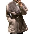 画像9: winter whole leather mink fur collar down jacket long coat Jacket　ミンクファーカラーダウンロング コート ジャケット (9)