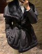 画像10: winter whole leather mink fur collar down jacket long coat Jacket　ミンクファーカラーダウンロング コート ジャケット (10)