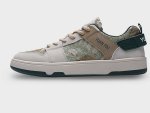 画像6: Men'sflower embroidery  sneakers leather sneaker shoes ユニセックス男女兼用フラワー刺繍 レースアップ レザースニーカー カジュアル シューズ (6)