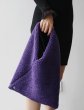 画像5: Fur Triangle Tote Shoulder Bag　ファー モコモコトライアングル フリース トートショルダーバッグ (5)