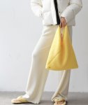 画像4: Fur Triangle Tote Shoulder Bag　ファー モコモコトライアングル フリース トートショルダーバッグ (4)