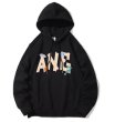 画像3: ANE logo hoodie sweater  ユニセックス 男女兼用 ANEロゴプリント フーディスウェットパーカー (3)
