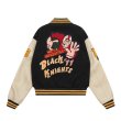 画像3: American Football embroidery Jumper jacket baseball uniform jacket blouson　ユニセッ クス男女兼用刺繍アメリカンフットボールジャケットスタジアムジャンパー スタジャン ブルゾンジャケット (3)