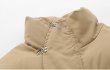 画像7: Women's  Stand collar deformation down Jacket coat 　スタンドカラーイレギュラーダウン ジャケット コート (7)