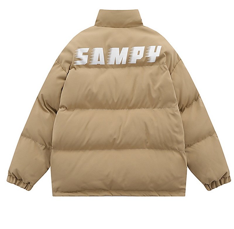 画像4: Women's  Stand collar deformation down Jacket coat  スタンドカラーイレギュラーダウン ジャケット コート (4)