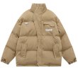 画像2: Women's  Stand collar deformation down Jacket coat 　スタンドカラーイレギュラーダウン ジャケット コート (2)