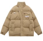 画像2: Women's  Stand collar deformation down Jacket coat 　スタンドカラーイレギュラーダウン ジャケット コート (2)