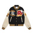 画像5: American Football embroidery Jumper jacket baseball uniform jacket blouson　ユニセッ クス男女兼用刺繍アメリカンフットボールジャケットスタジアムジャンパー スタジャン ブルゾンジャケット (5)