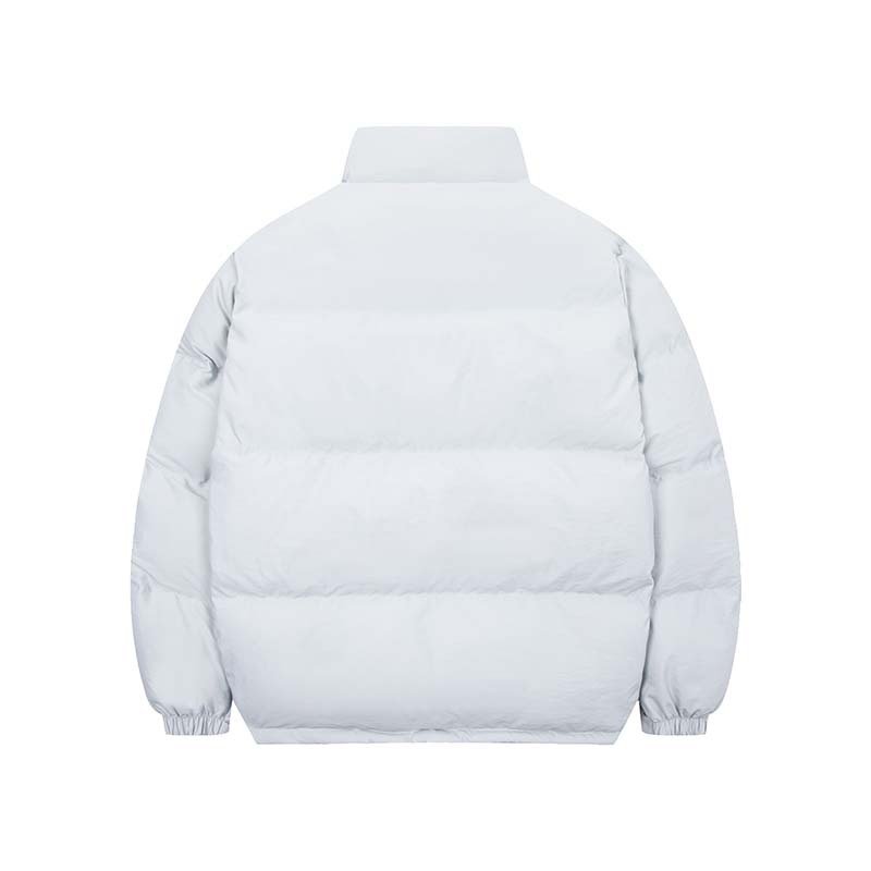 画像6: BKID embroidery Jumper jacket baseball uniform jacket blouson ユニセッ クス男女兼用BKID ロゴダウンジャケットスタジアムジャンパー スタジャン ブルゾンジャケット (6)