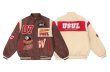 画像7: Zongchi Clothing Club embroidery Jumper jacket baseball uniform jacket blouson　ユニセッ クス男女兼用スタンドカラークラブ刺繍ジャケットスタジアムジャンパー スタジャン ブルゾンジャケット (7)