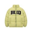 画像4: BKID embroidery Jumper jacket baseball uniform jacket blouson　ユニセッ クス男女兼用BKID ロゴダウンジャケットスタジアムジャンパー スタジャン ブルゾンジャケット (4)