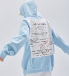 画像8: ideverray tag  VUNC hoodie sweater  ユニセックス 男女兼用  VUNC ideverrayタグ プリント フーディスウェットパーカー (8)