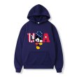 画像12: USA Mickey Mouse hoodie sweater  ユニセックス 男女兼用  USAミッキーマウスミッキー プリント フーディスウェットパーカー (12)