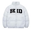 画像1: BKID embroidery Jumper jacket baseball uniform jacket blouson　ユニセッ クス男女兼用BKID ロゴダウンジャケットスタジアムジャンパー スタジャン ブルゾンジャケット (1)