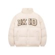 画像3: BKID embroidery Jumper jacket baseball uniform jacket blouson　ユニセッ クス男女兼用BKID ロゴダウンジャケットスタジアムジャンパー スタジャン ブルゾンジャケット (3)