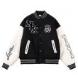 画像2: 69 bone embroidery Jumper jacket baseball uniform jacket blouson　ユニセッ クス男女兼用69ボーン刺繍ジャケットスタジアムジャンパー スタジャン ブルゾンジャケット (2)