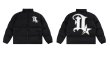 画像6: D Logo print down jacketJumper baseball uniform jacket blouson　ユニセッ クス男女兼用Dロゴプリントダウンジャケットスタジアムジャンパー スタジャン ブルゾンジャケット (6)
