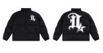 画像6: D Logo print down jacketJumper baseball uniform jacket blouson　ユニセッ クス男女兼用Dロゴプリントダウンジャケットスタジアムジャンパー スタジャン ブルゾンジャケット (6)