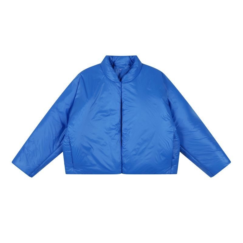 画像2: Kanye Style Plain Men's and Women's Same Color Down Casual Jacket uniform jacket blouson ユニセッ クス男女兼用ヒップホップダウンジャケットスタジアムジャンパー スタジャン ブルゾン (2)