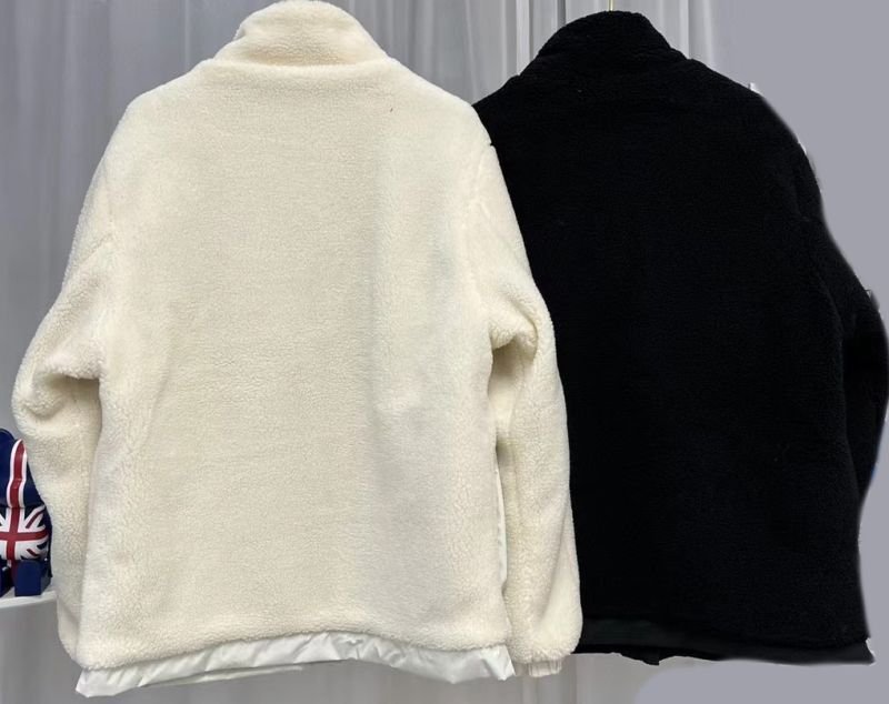 画像3: MLB NY Fur Reversible Jacket fleece embroidery Jumper jacket baseball uniform jacket blouson　ユニセッ クス男女兼用MLB NYシープスキンフリース刺繍リバーシブルジャケットスタジアムジャンパー スタジャン ブルゾンジャケット (3)